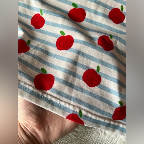 Smockingbird Boy’s Apple Back-To-School Outfit Size 7 - Picture 6 of 6